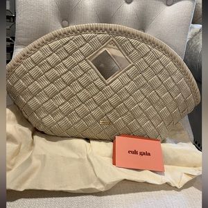 🤍Cult Gaia Valdis Woven Raffia Handbag Beige 🤍